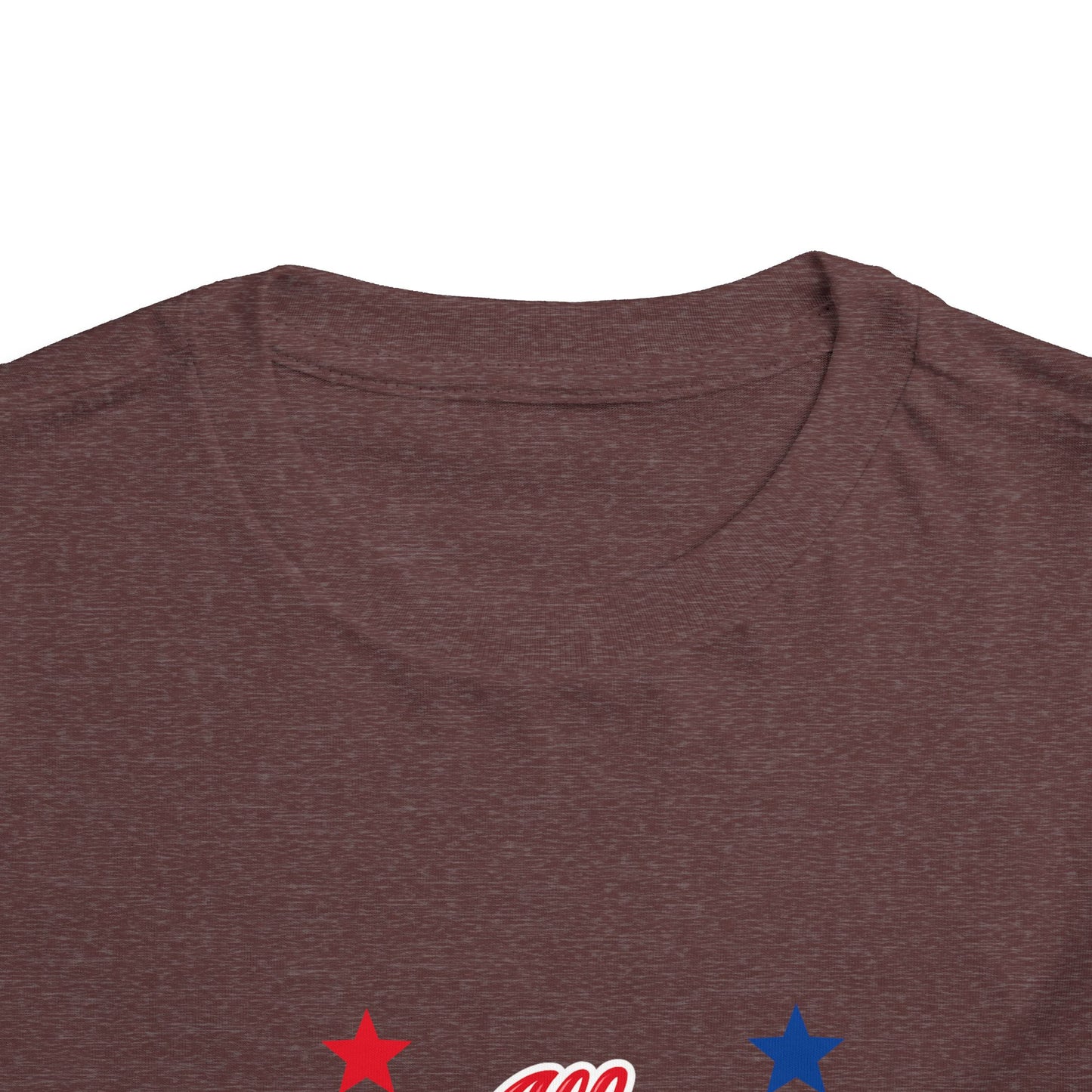 Toddler Tee — "All American Cutie" Patriotic Stars Shirt