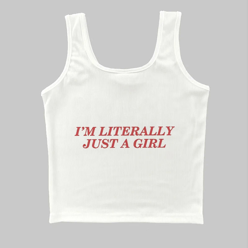 Y2k USA Crop Top Harajuku Women Letter Print T-Shirts Slim Retro Fashion Grunge Vintage Tee Streetwear Aesthetic Clothing Sexy