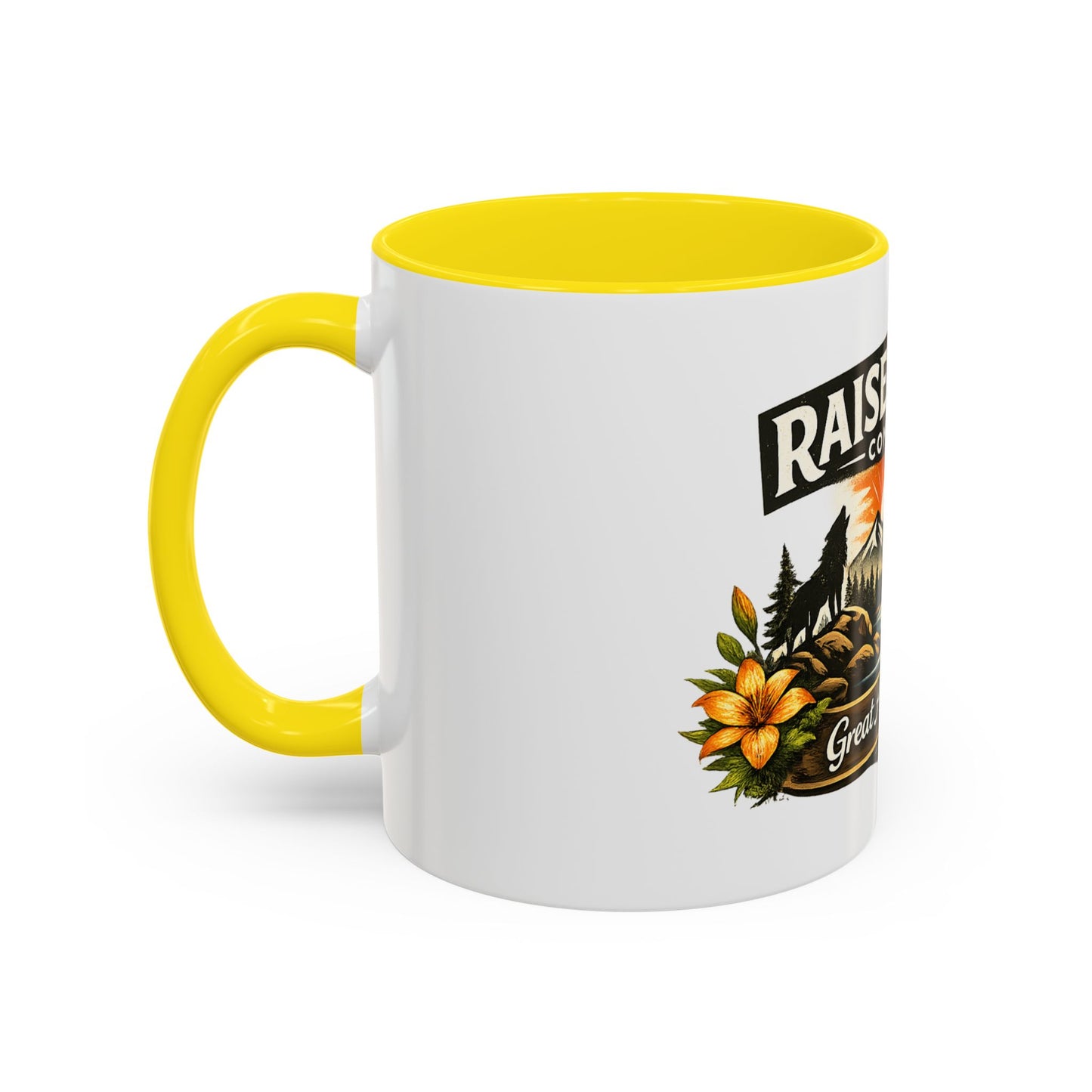 Raised Wild Company Camping Coffee Mug – Personalized “Great Aunt Diane” Gift
