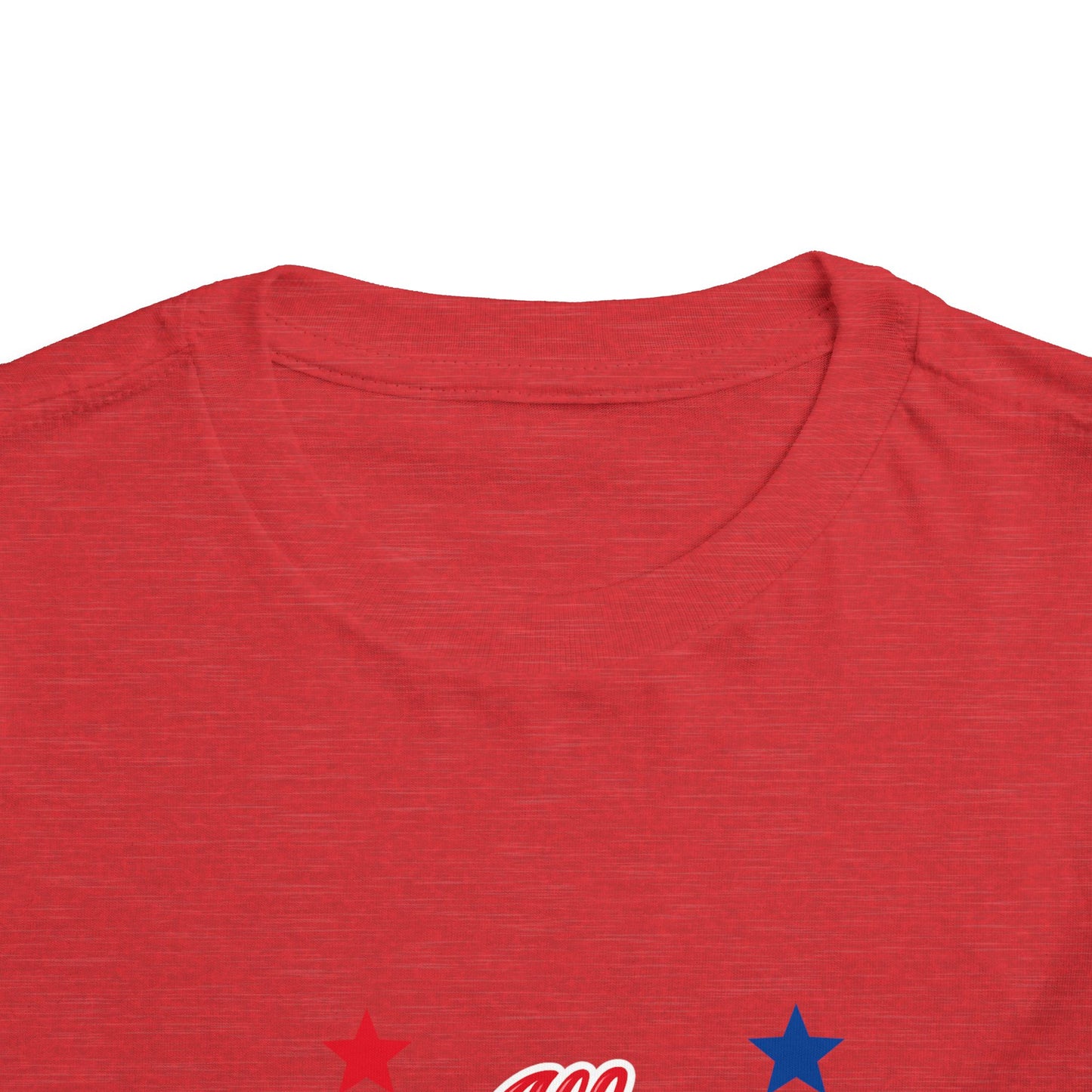 Toddler Tee — "All American Cutie" Patriotic Stars Shirt