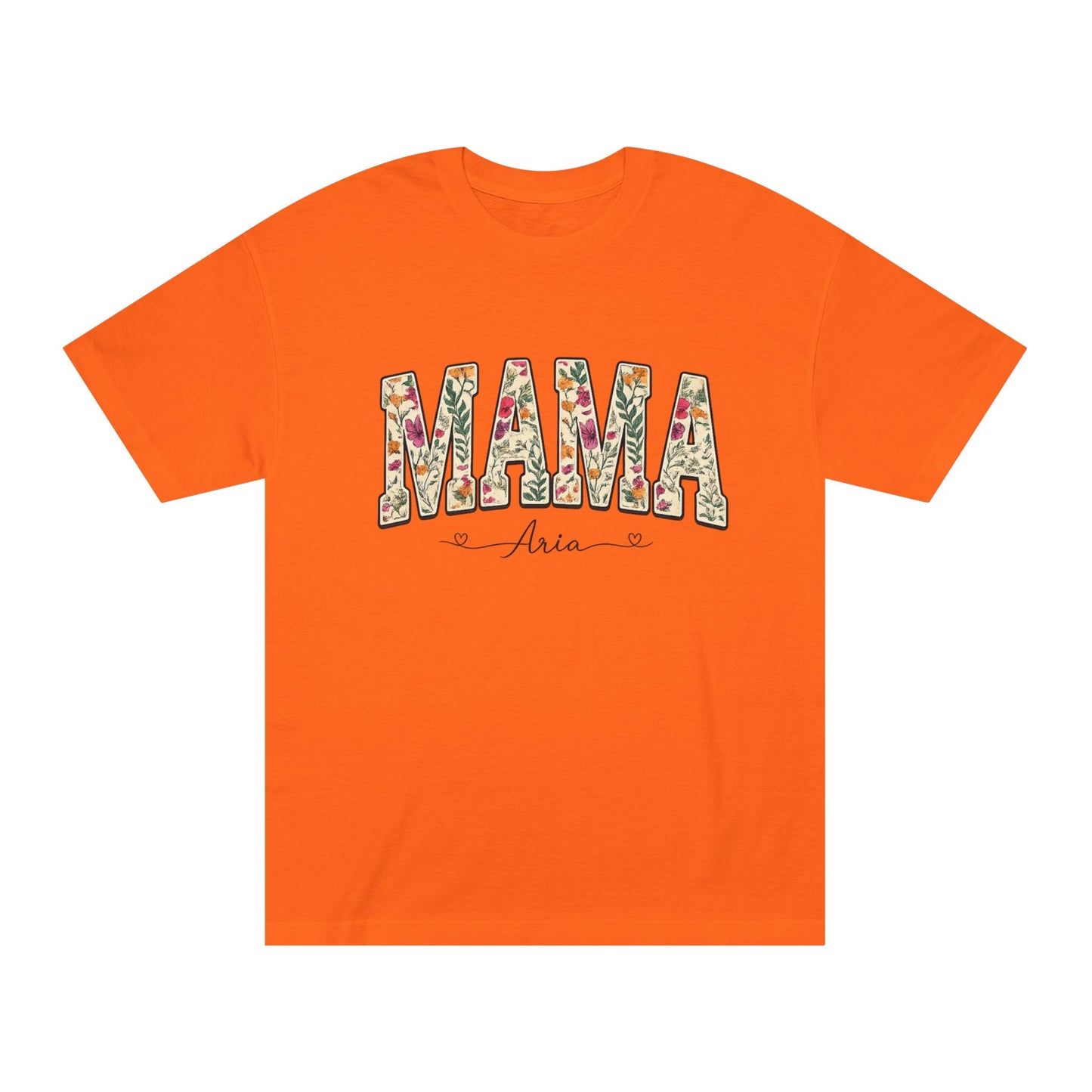 Mama Floral Tee — Personalized "Mama Aria" Mother's Day T‑Shirt