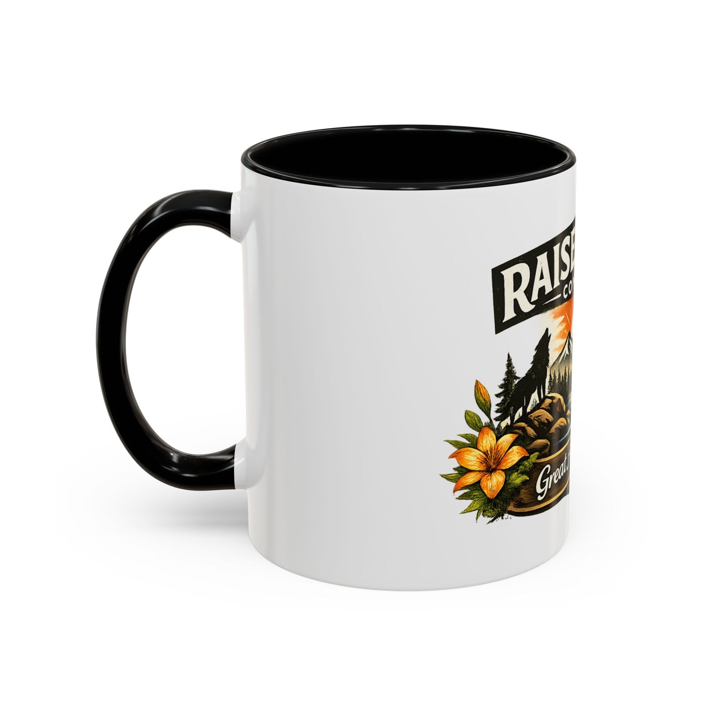 Raised Wild Company Camping Coffee Mug – Personalized “Great Aunt Diane” Gift
