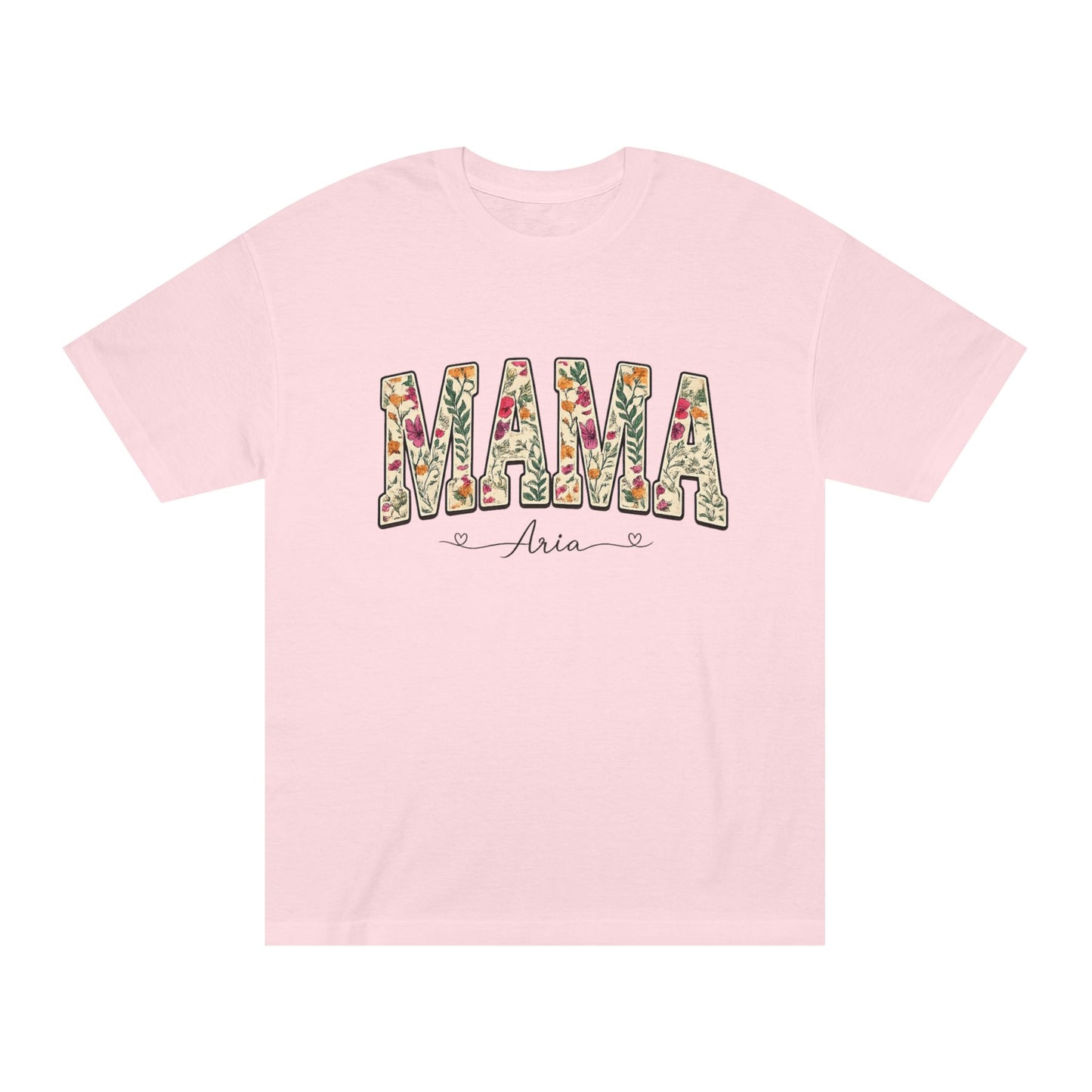 Mama Floral Tee — Personalized "Mama Aria" Mother's Day T‑Shirt