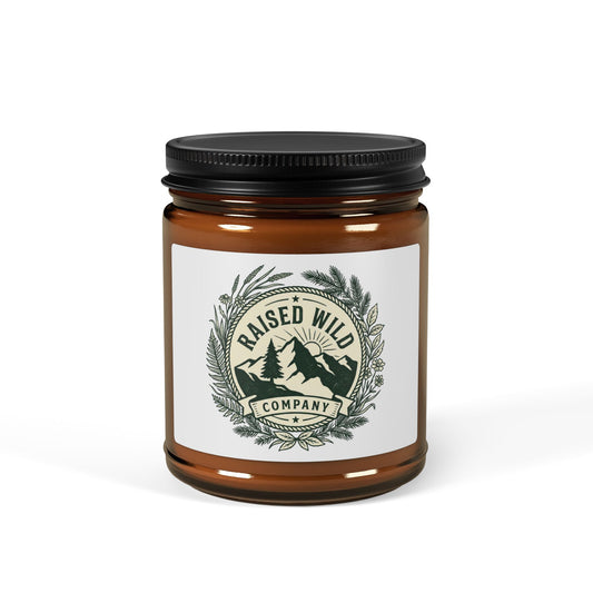 Raised Wild Company — Rustic Mountain Scented Candle 100% Soy (Multi-Scents)