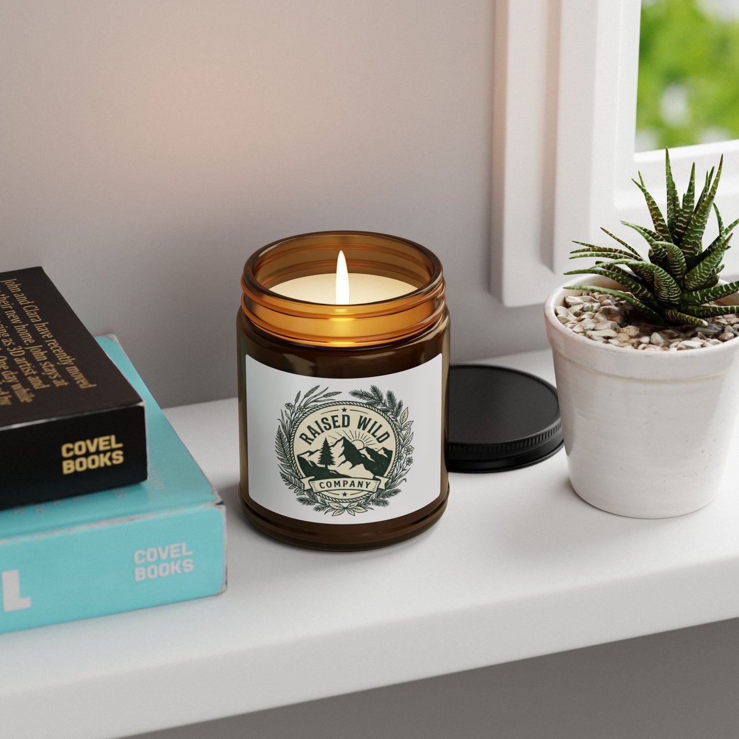 Raised Wild Company — Rustic Mountain Scented Candle 100% Soy (Multi-Scents)