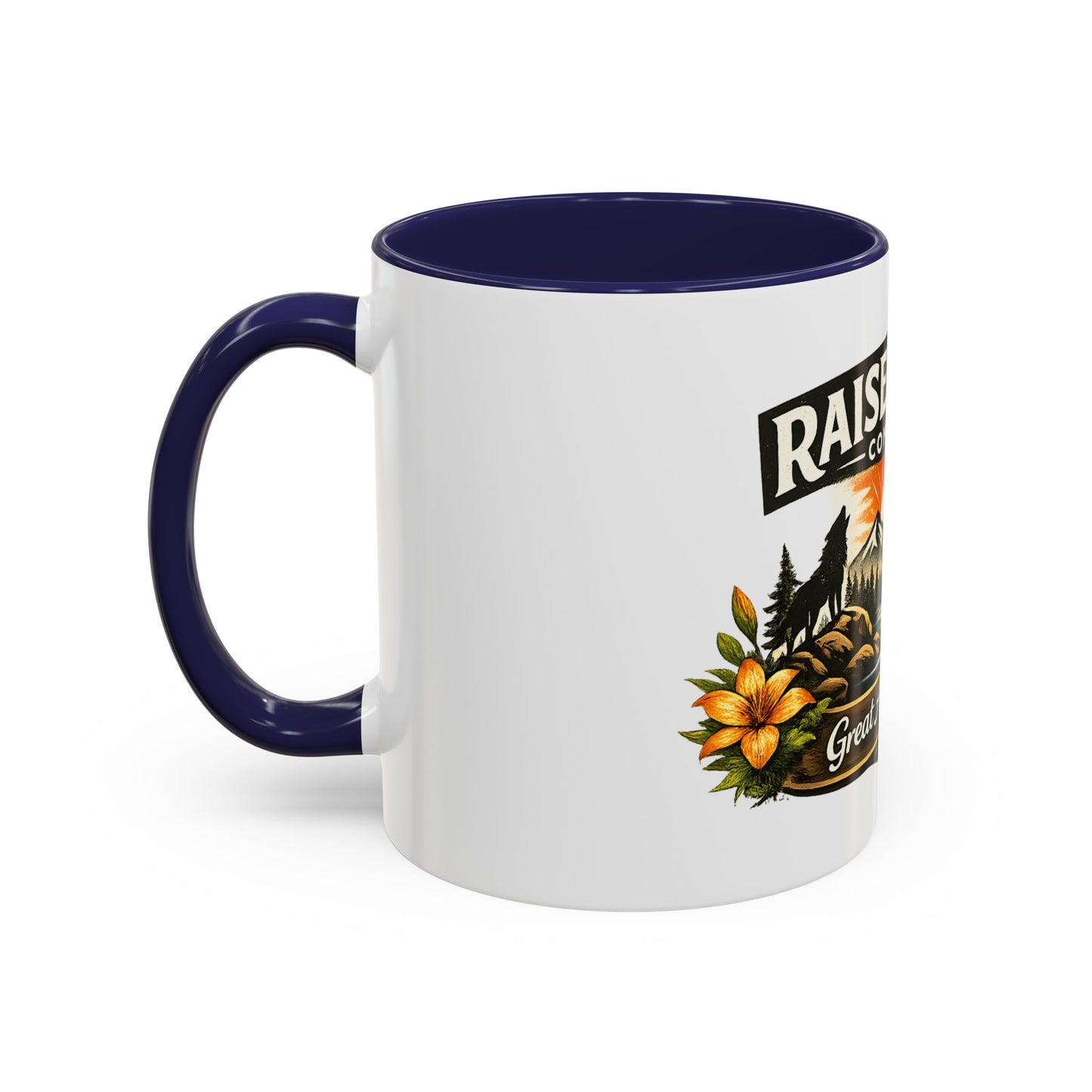Raised Wild Company Camping Coffee Mug – Personalized “Great Aunt Diane” Gift