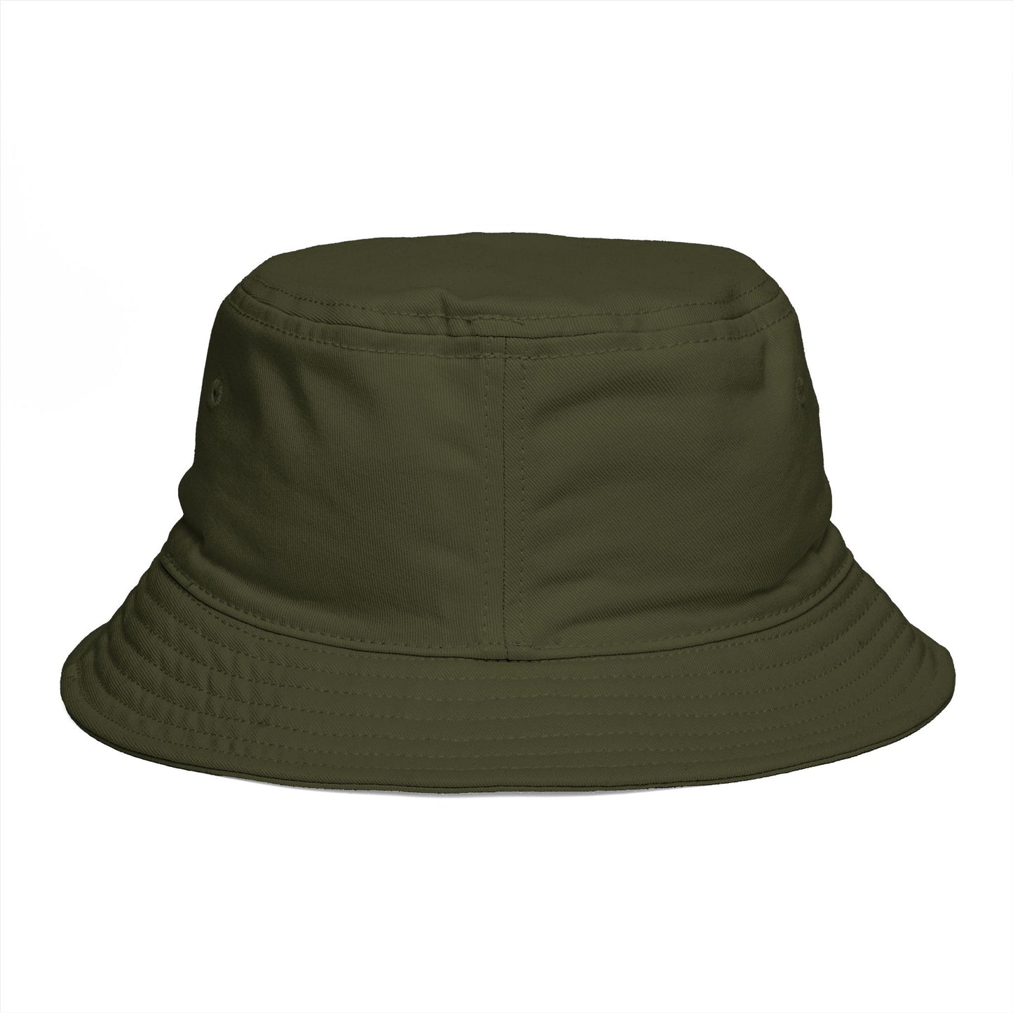 Great Grandma Floral Bucket Hat — Vintage Hummingbird & Lily Gift
