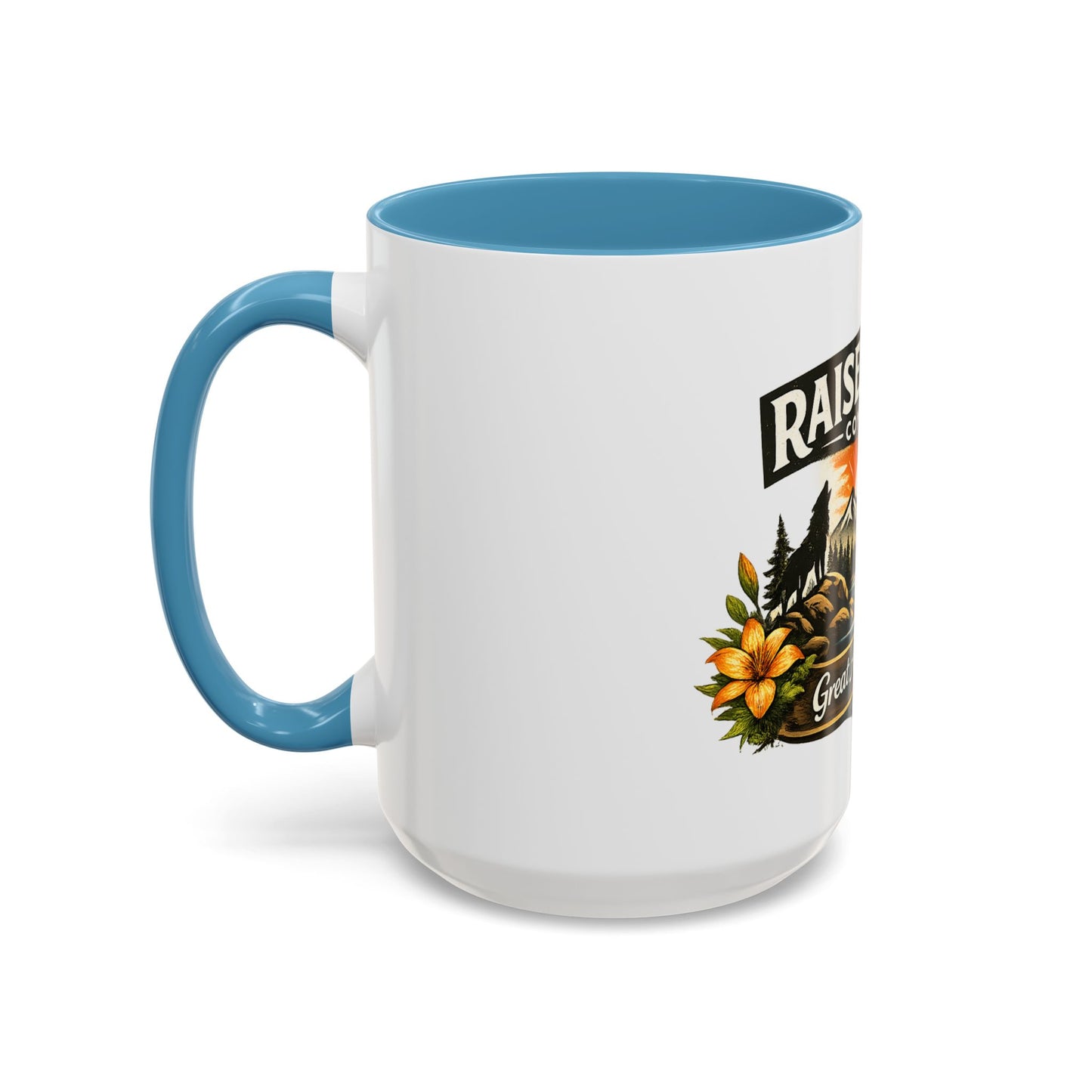 Raised Wild Company Camping Coffee Mug – Personalized “Great Aunt Diane” Gift
