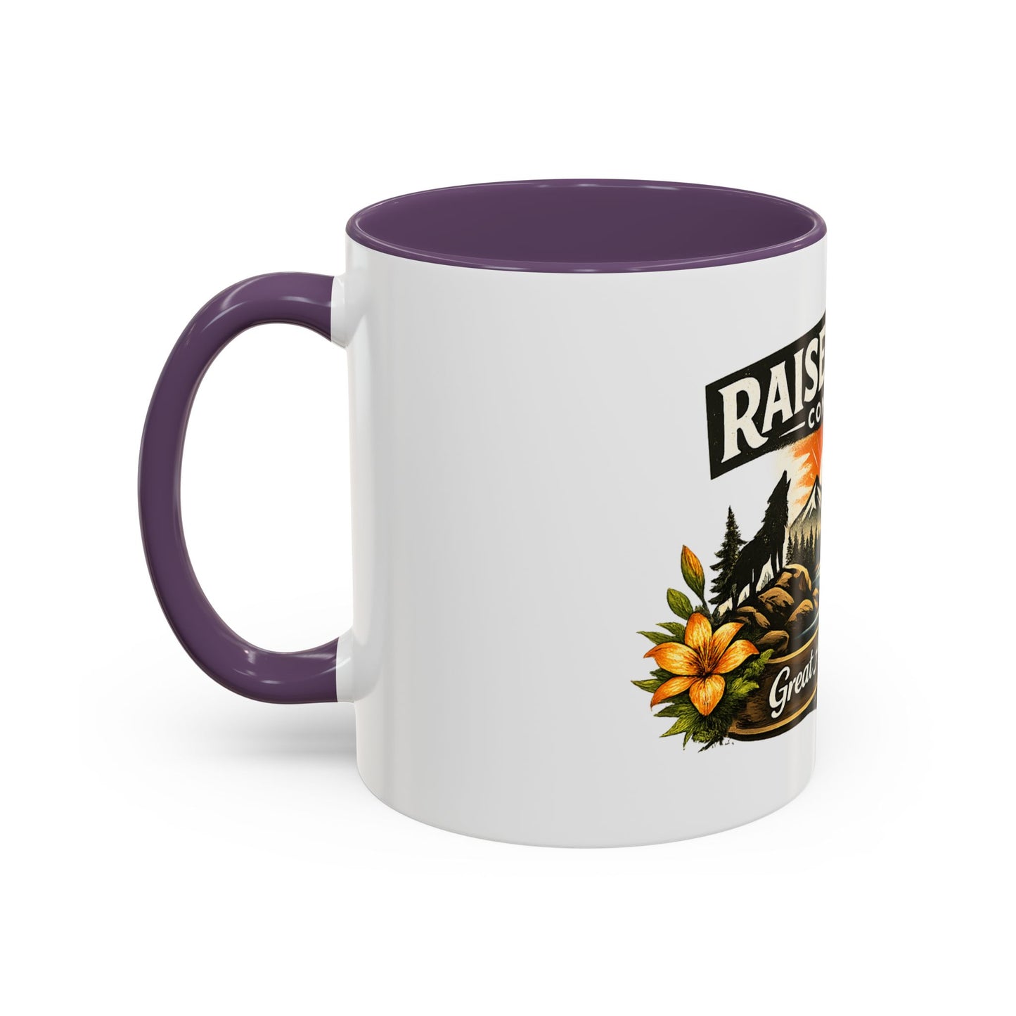 Raised Wild Company Camping Coffee Mug – Personalized “Great Aunt Diane” Gift