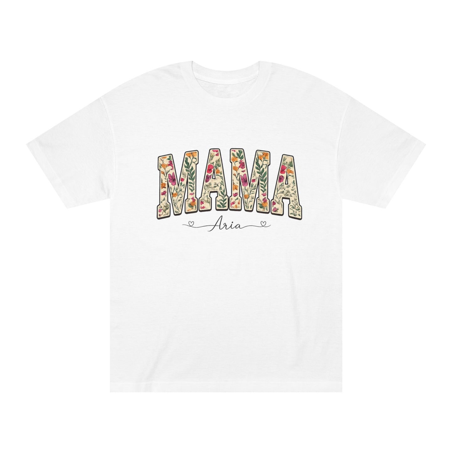 Mama Floral Tee — Personalized "Mama Aria" Mother's Day T‑Shirt