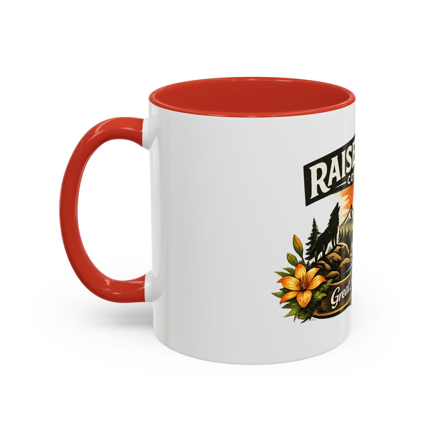 Raised Wild Company Camping Coffee Mug – Personalized “Great Aunt Diane” Gift