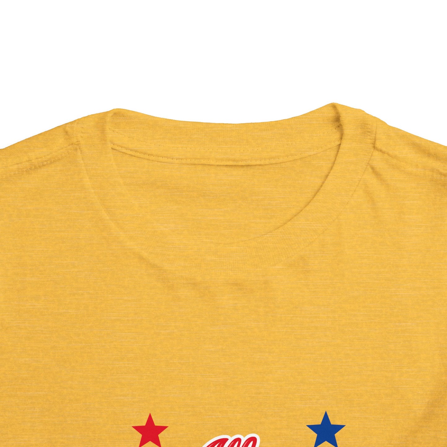 Toddler Tee — "All American Cutie" Patriotic Stars Shirt