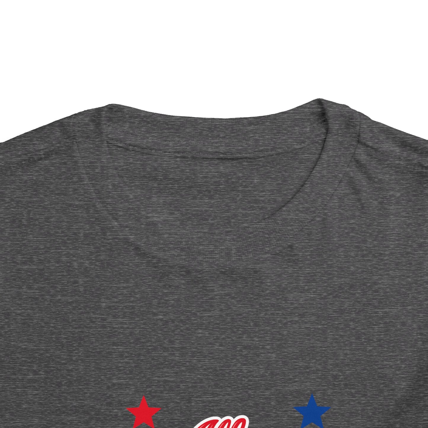 Toddler Tee — "All American Cutie" Patriotic Stars Shirt