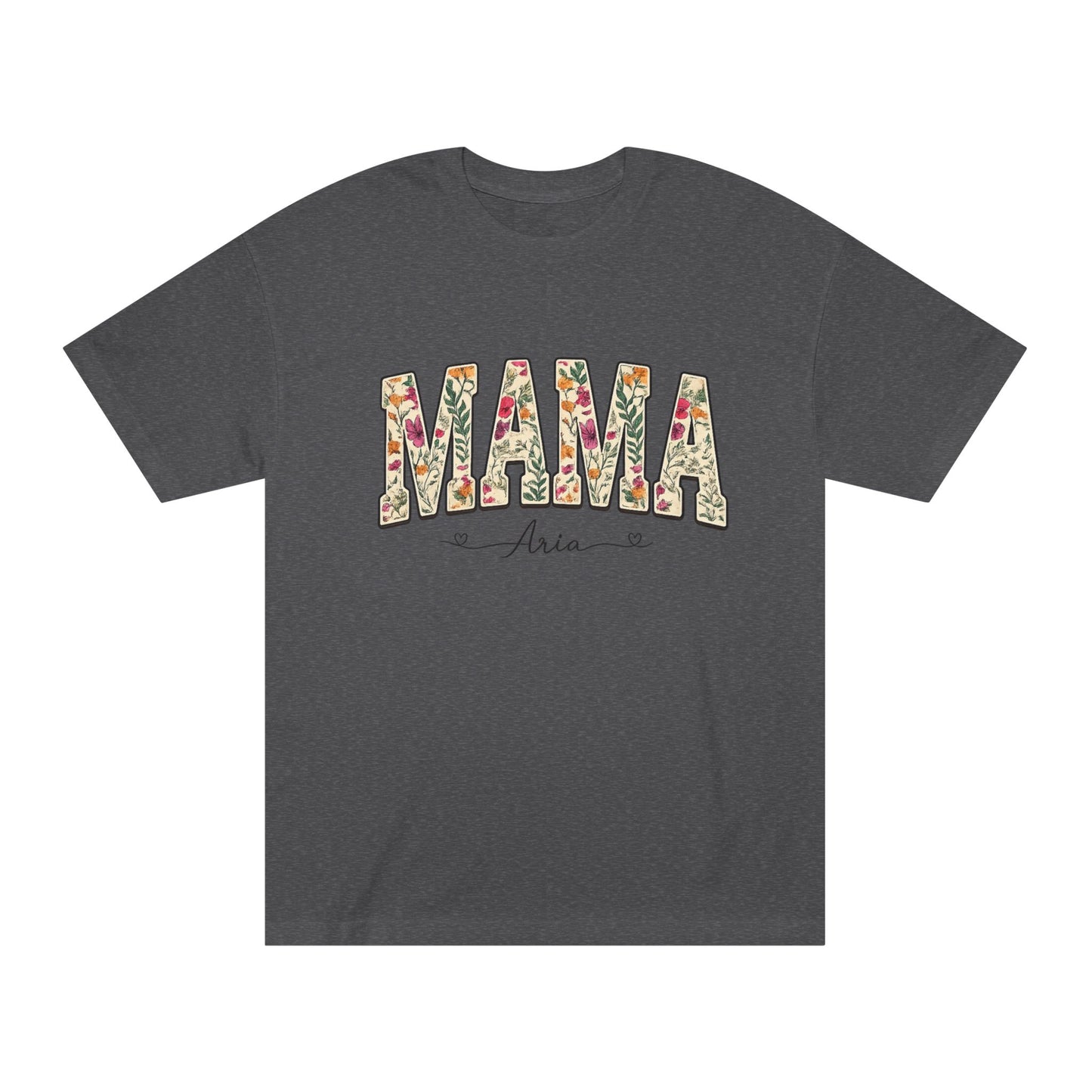 Mama Floral Tee — Personalized "Mama Aria" Mother's Day T‑Shirt