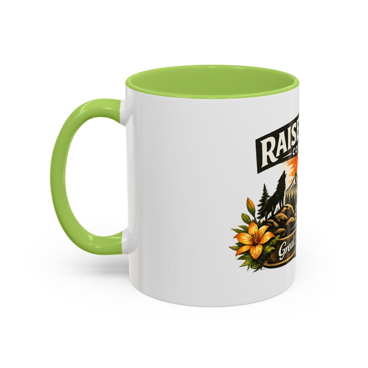Raised Wild Company Camping Coffee Mug – Personalized “Great Aunt Diane” Gift
