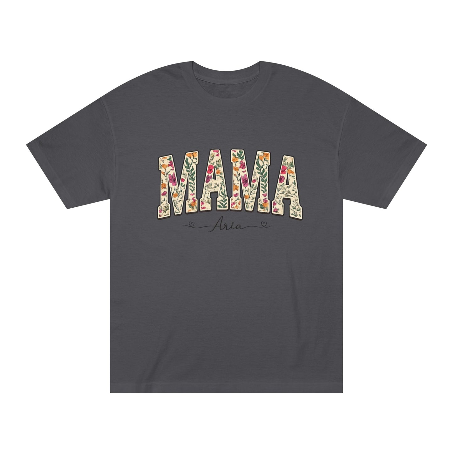 Mama Floral Tee — Personalized "Mama Aria" Mother's Day T‑Shirt