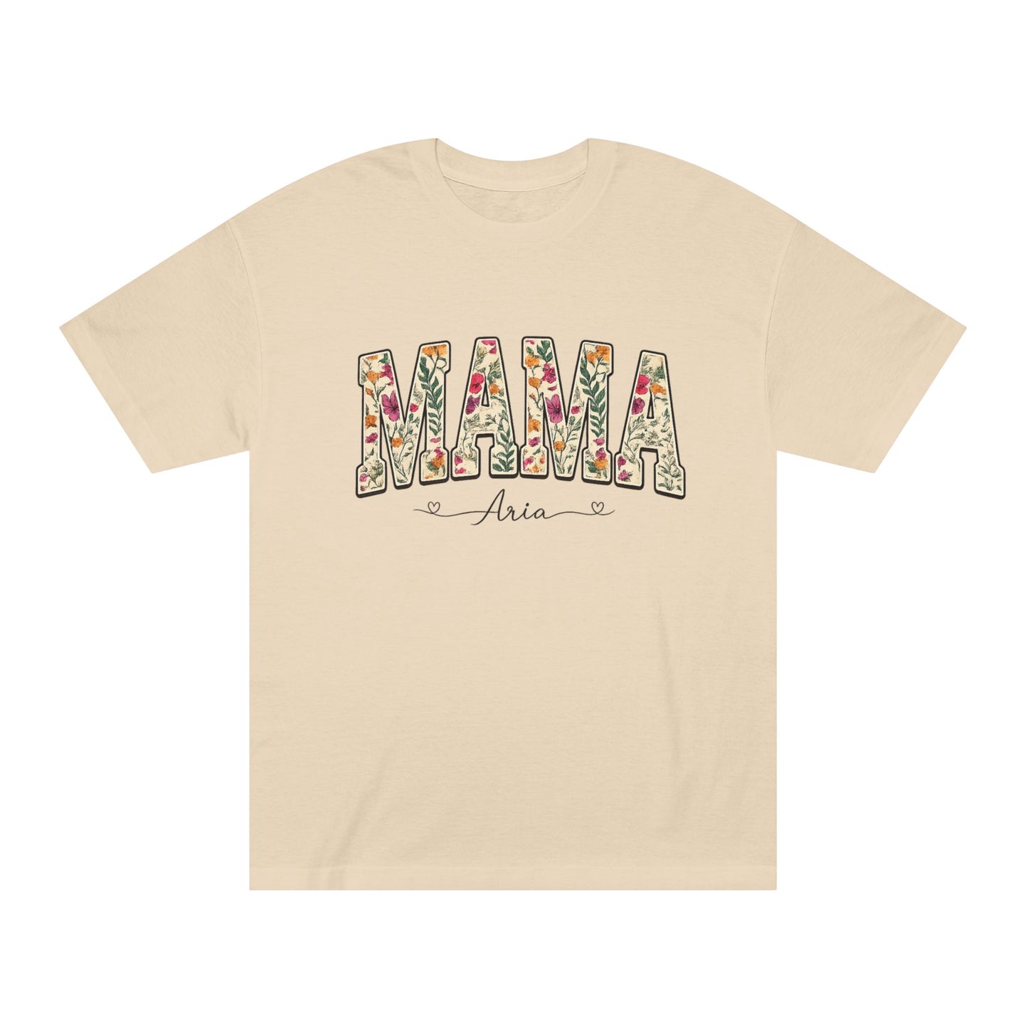 Mama Floral Tee — Personalized "Mama Aria" Mother's Day T‑Shirt