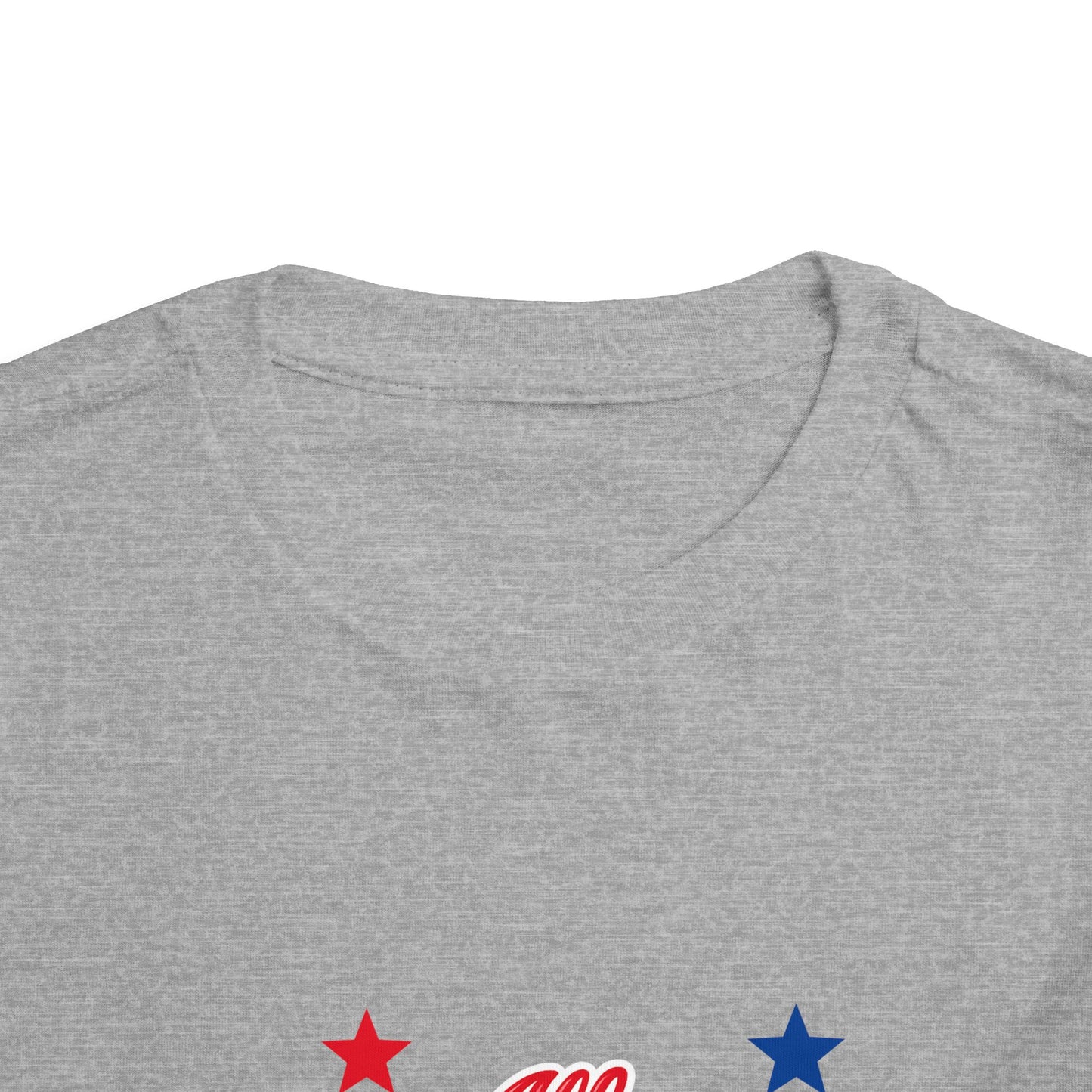 Toddler Tee — "All American Cutie" Patriotic Stars Shirt