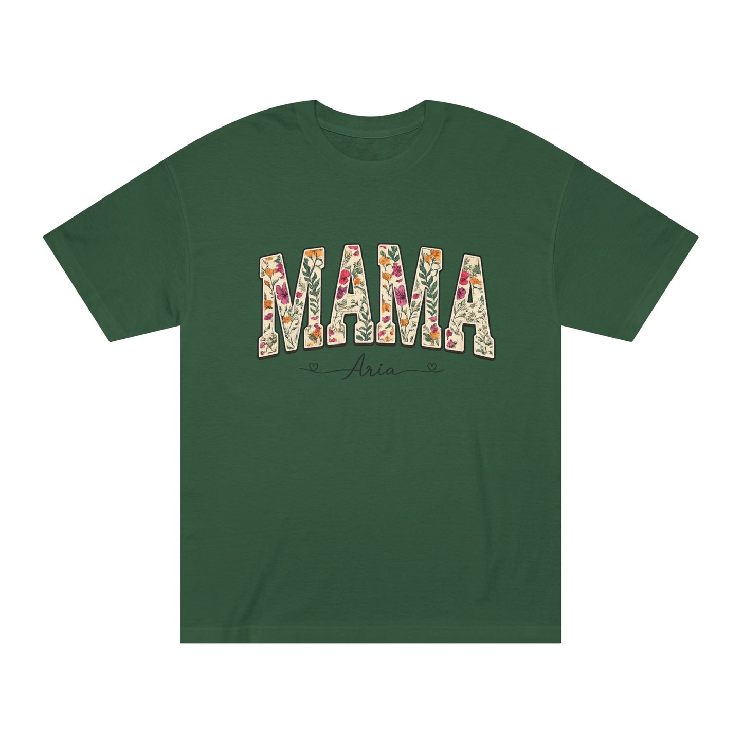 Mama Floral Tee — Personalized "Mama Aria" Mother's Day T‑Shirt