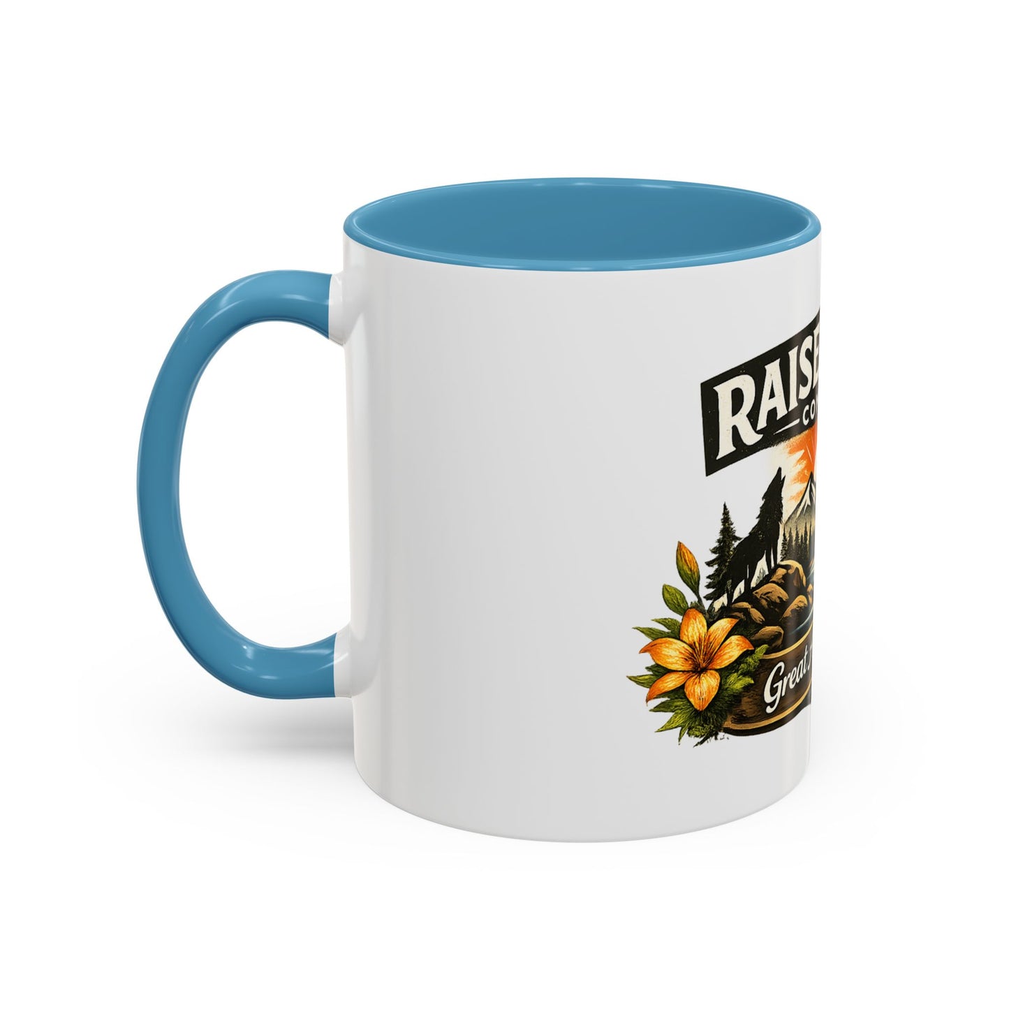 Raised Wild Company Camping Coffee Mug – Personalized “Great Aunt Diane” Gift