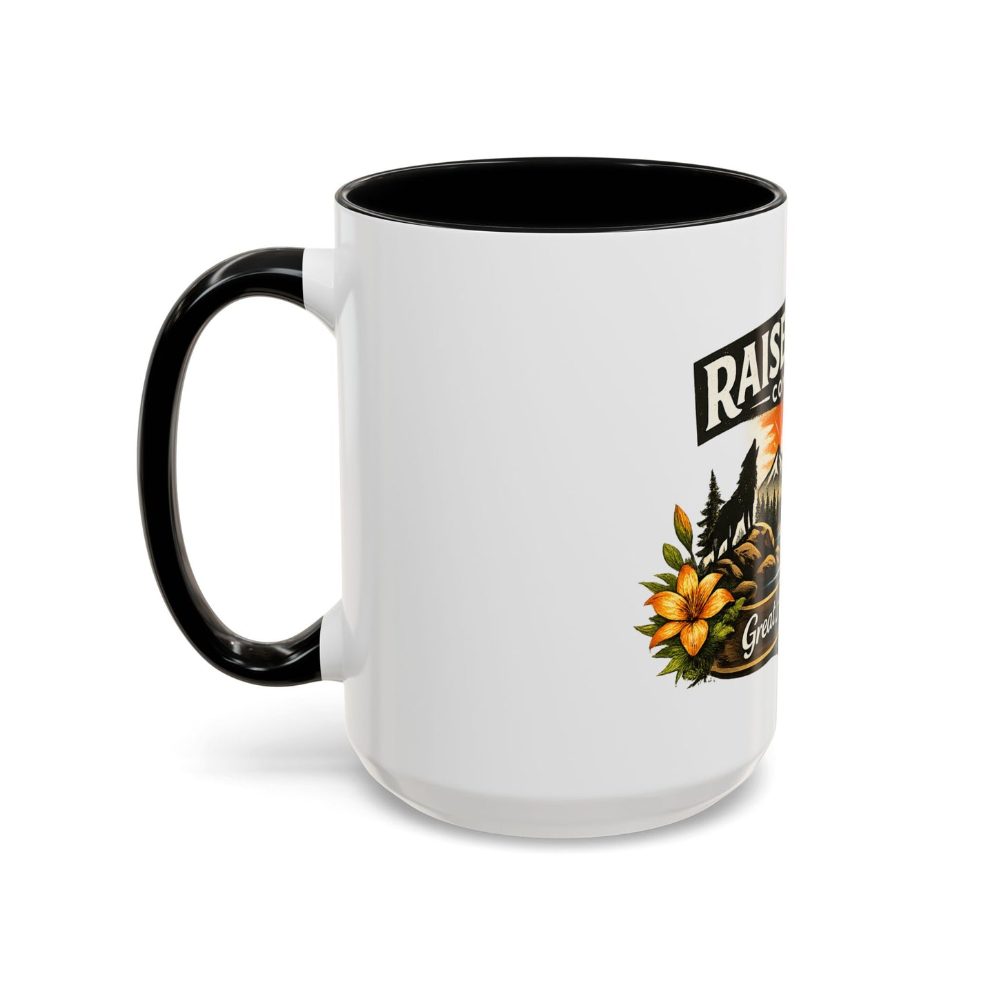 Raised Wild Company Camping Coffee Mug – Personalized “Great Aunt Diane” Gift