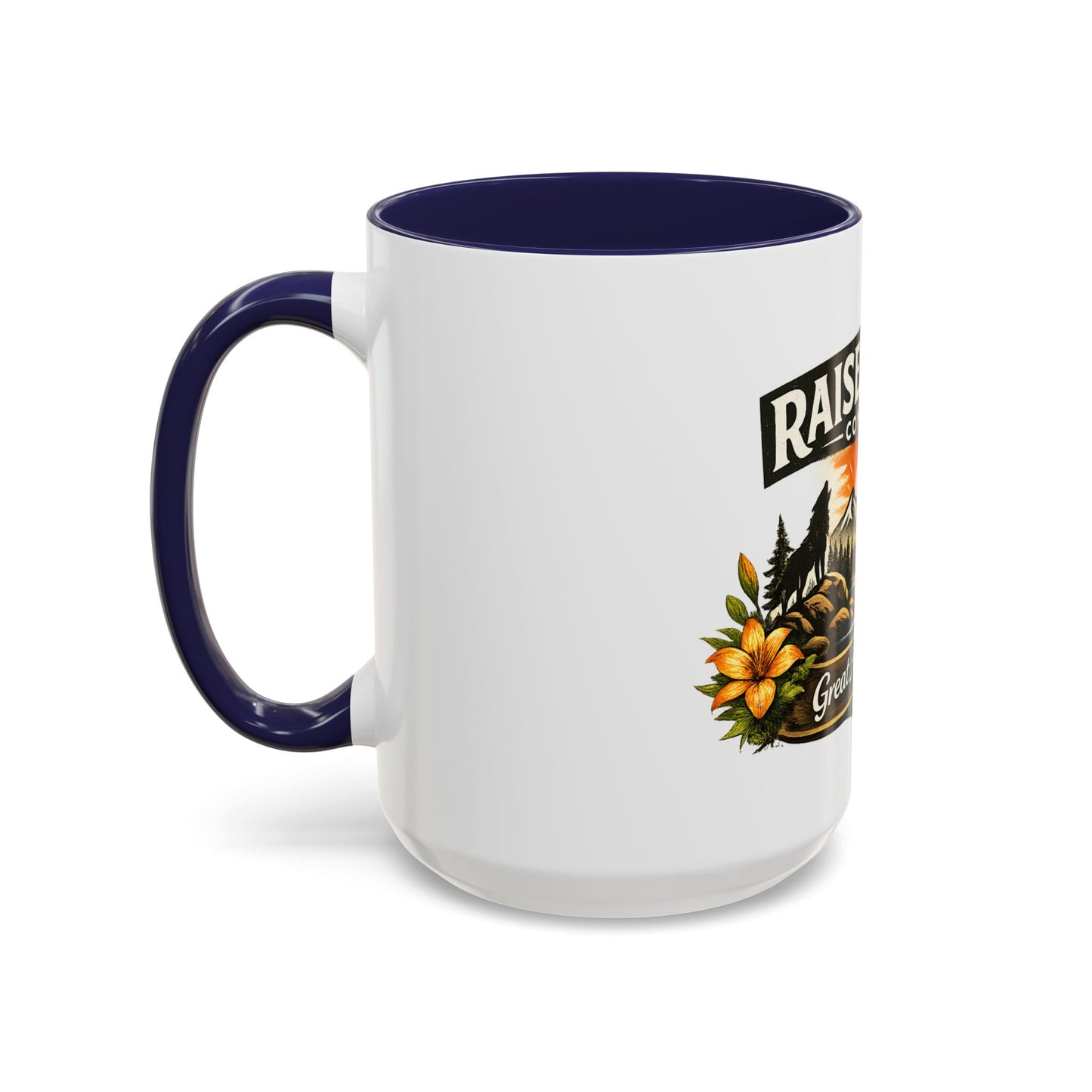 Raised Wild Company Camping Coffee Mug – Personalized “Great Aunt Diane” Gift