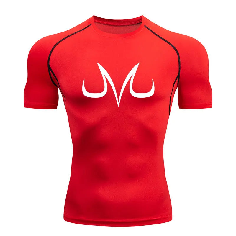 Rash Guard Jiu jitsu T-Shirt Men Boxing Jerseys Rashguard T Shirts Running Sport MMA Compression Shirts Fitness Tops Anime Print