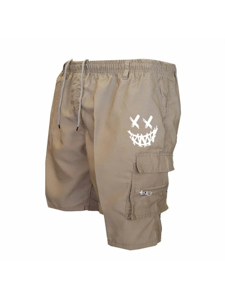 American Flag Eagle Cargo Shorts | Streetwear Style | Men's S–XXXL
