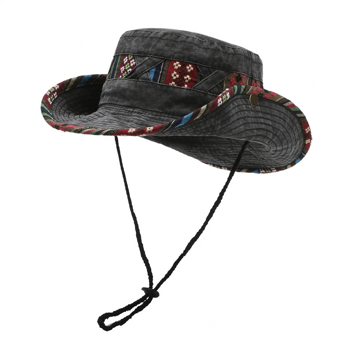 Retro Beach Fisherman Bucket Hat | Vintage Sun Hat | Unisex
