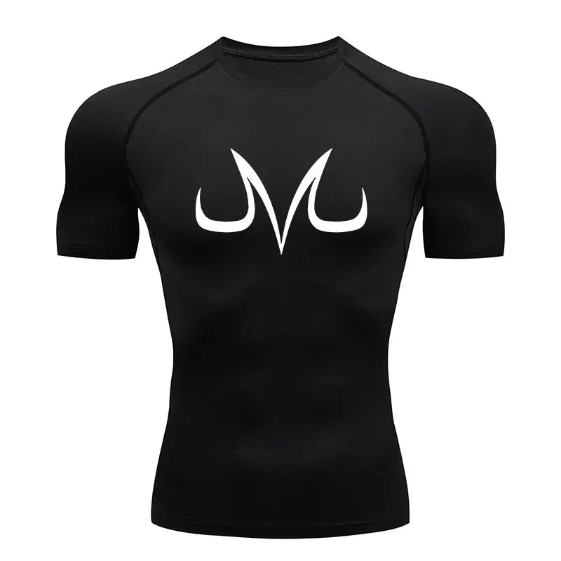 Rash Guard Jiu jitsu T-Shirt Men Boxing Jerseys Rashguard T Shirts Running Sport MMA Compression Shirts Fitness Tops Anime Print
