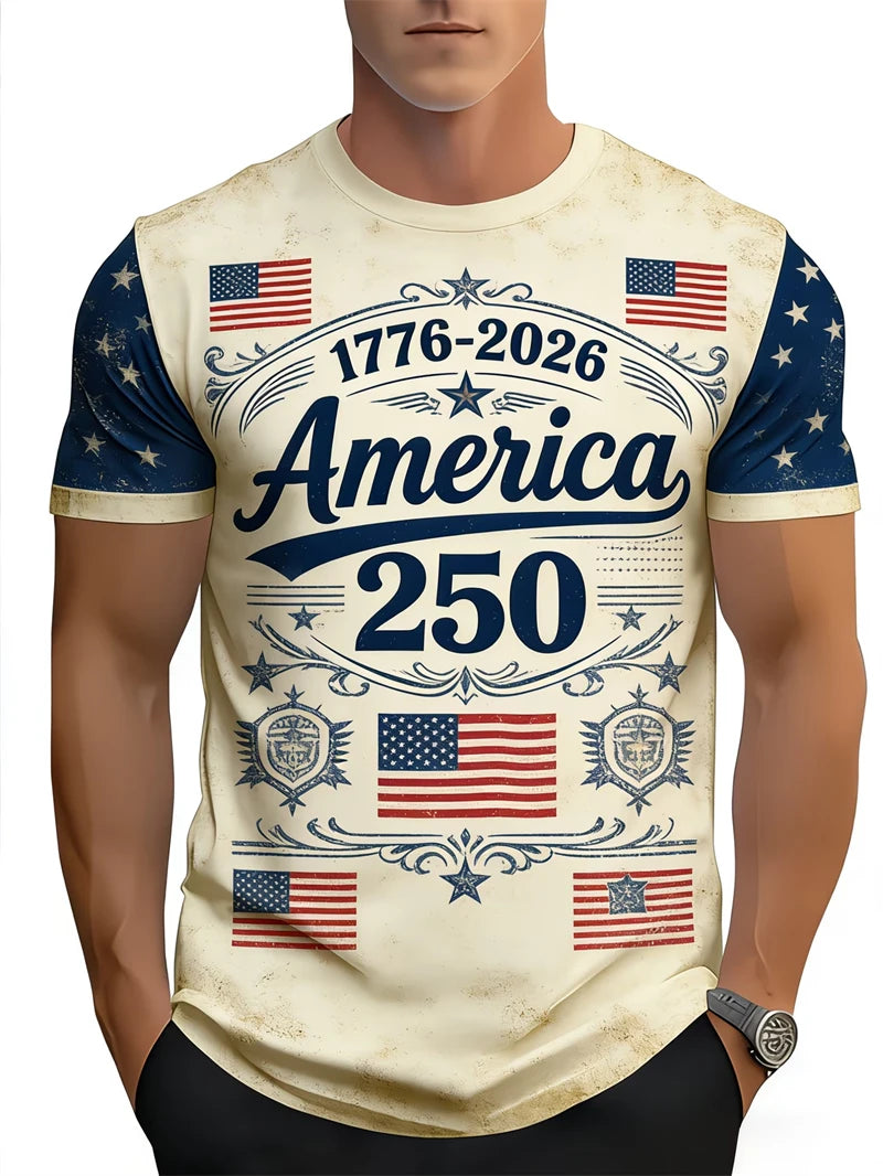 American Flag Eagle 3D Print T-Shirt | Unisex | XXS–6XL