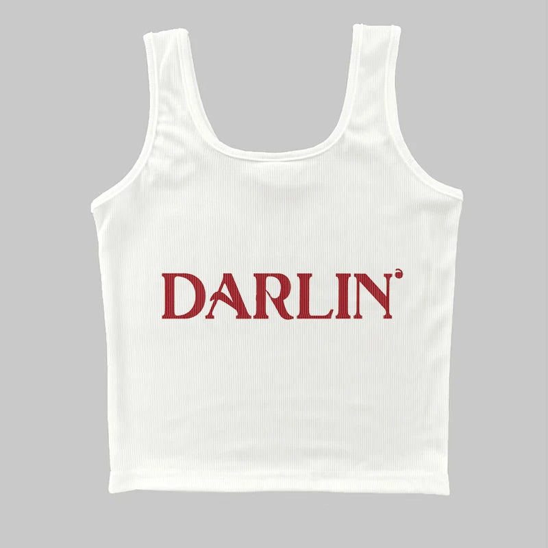 Y2k USA Crop Top Harajuku Women Letter Print T-Shirts Slim Retro Fashion Grunge Vintage Tee Streetwear Aesthetic Clothing Sexy