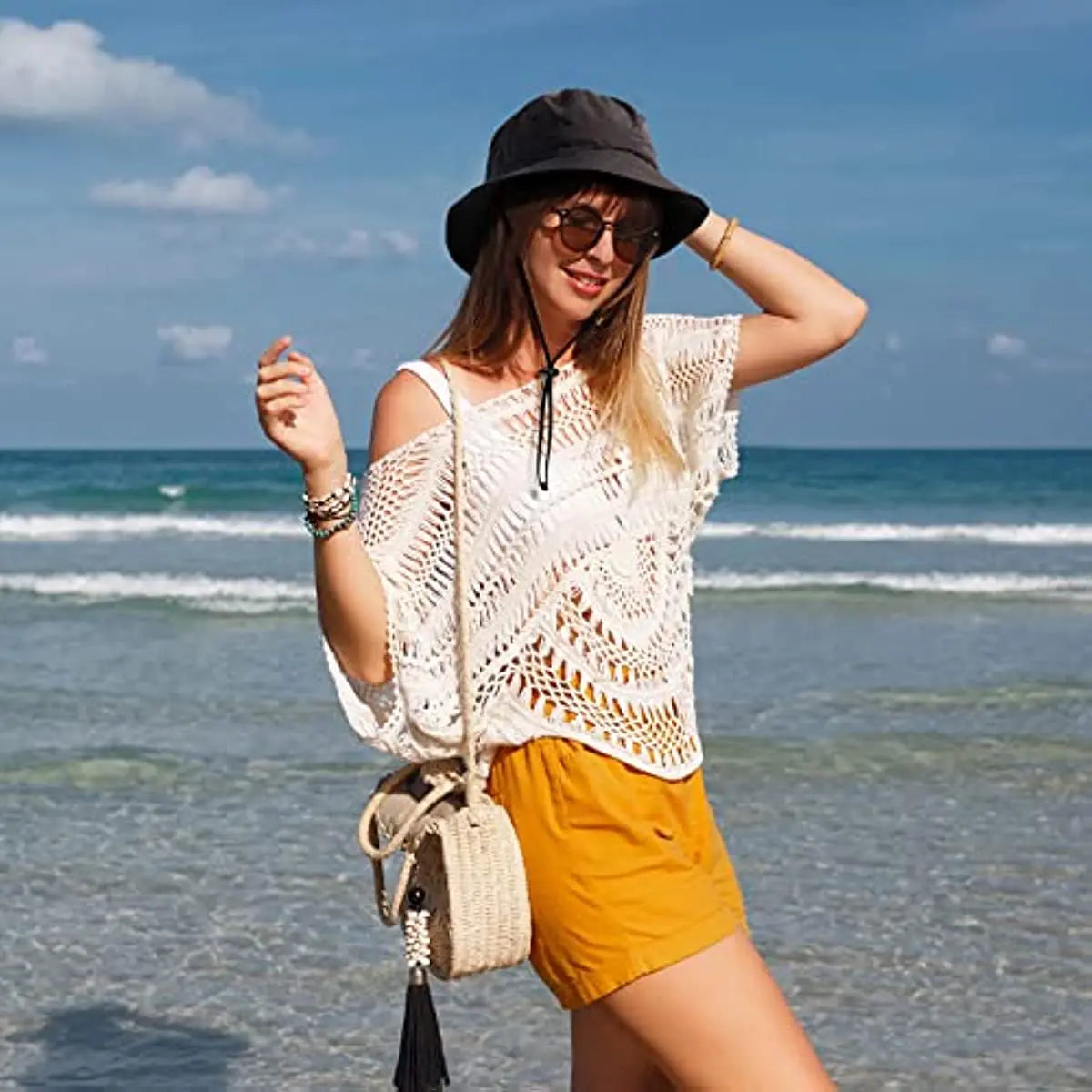 Waterproof UPF 50+ Wide Brim Boonie Hat | Foldable Rain & Sun Hat | Unisex