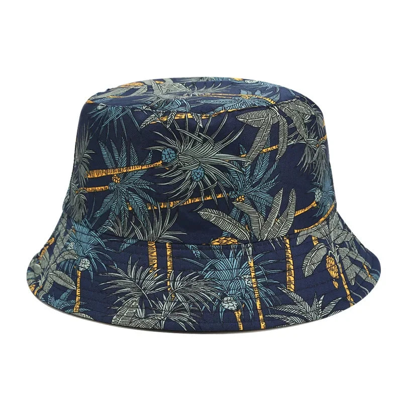 Banana Print Reversible Bucket Hat | Unisex Sun Hat | Spring & Summer