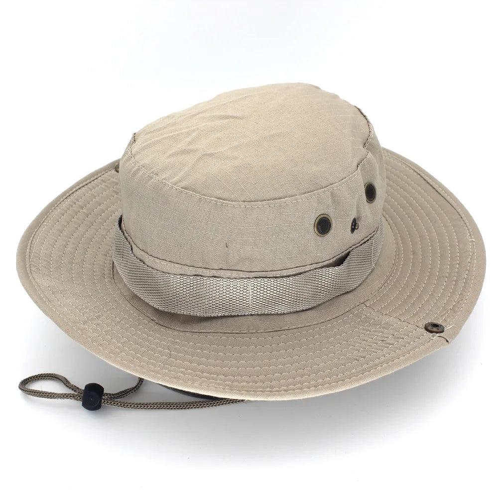 Camouflage Tactical Boonie Hat | UPF UV Protection Wide Brim | Hunting, Hiking & Safari
