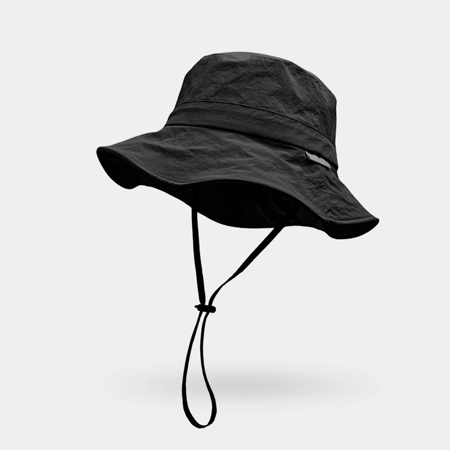 Classic Wide Brim Drawstring Bucket Hat | Breathable Outdoor Summer Hat | Unisex