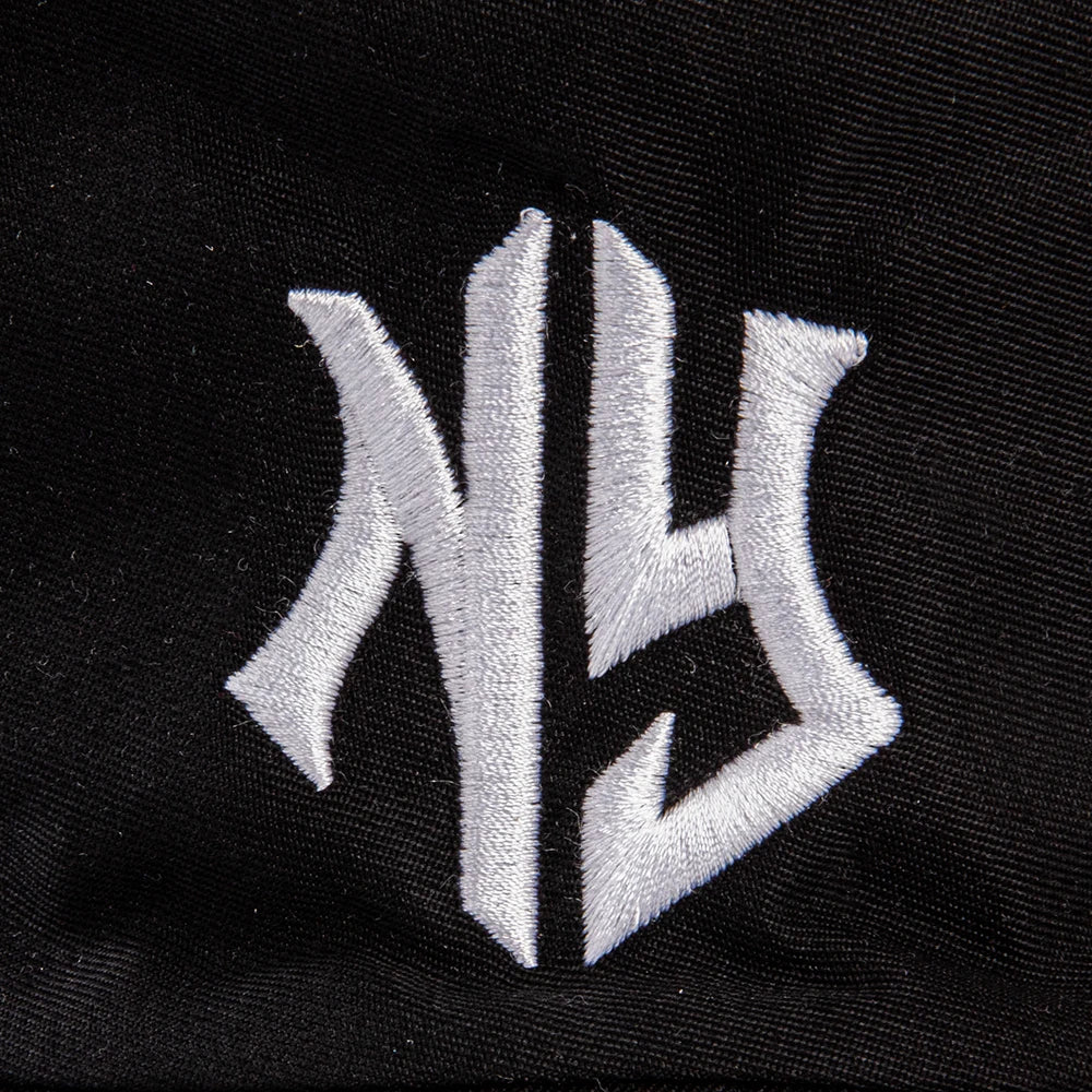 NY Embroidered Bucket Hat | Classic Black & White Streetwear Fisherman Cap | Unisex