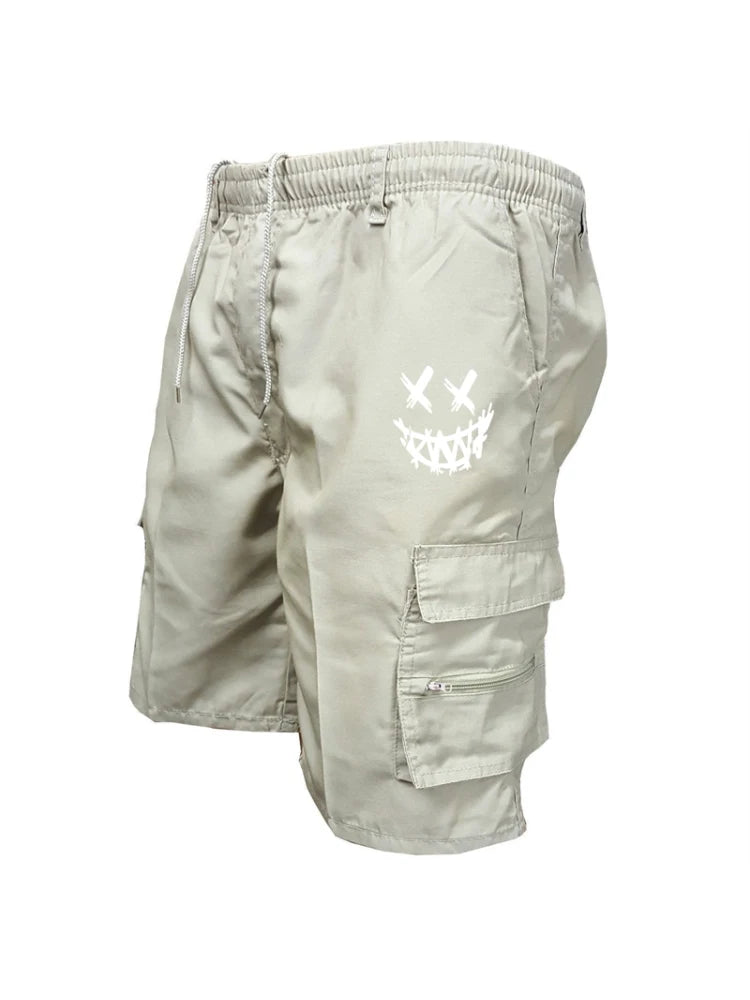 American Flag Eagle Cargo Shorts | Streetwear Style | Men's S–XXXL