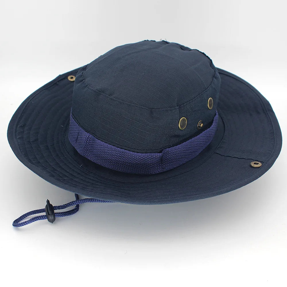 Camouflage Tactical Boonie Hat | UPF UV Protection Wide Brim | Hunting, Hiking & Safari