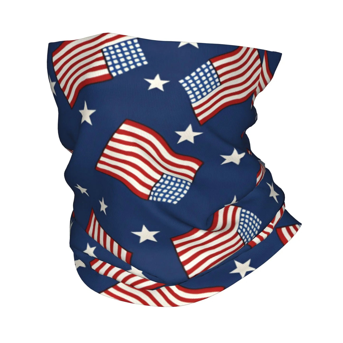 American Flag Bandana Neck Gaiter | Multifunctional Face Mask | Unisex