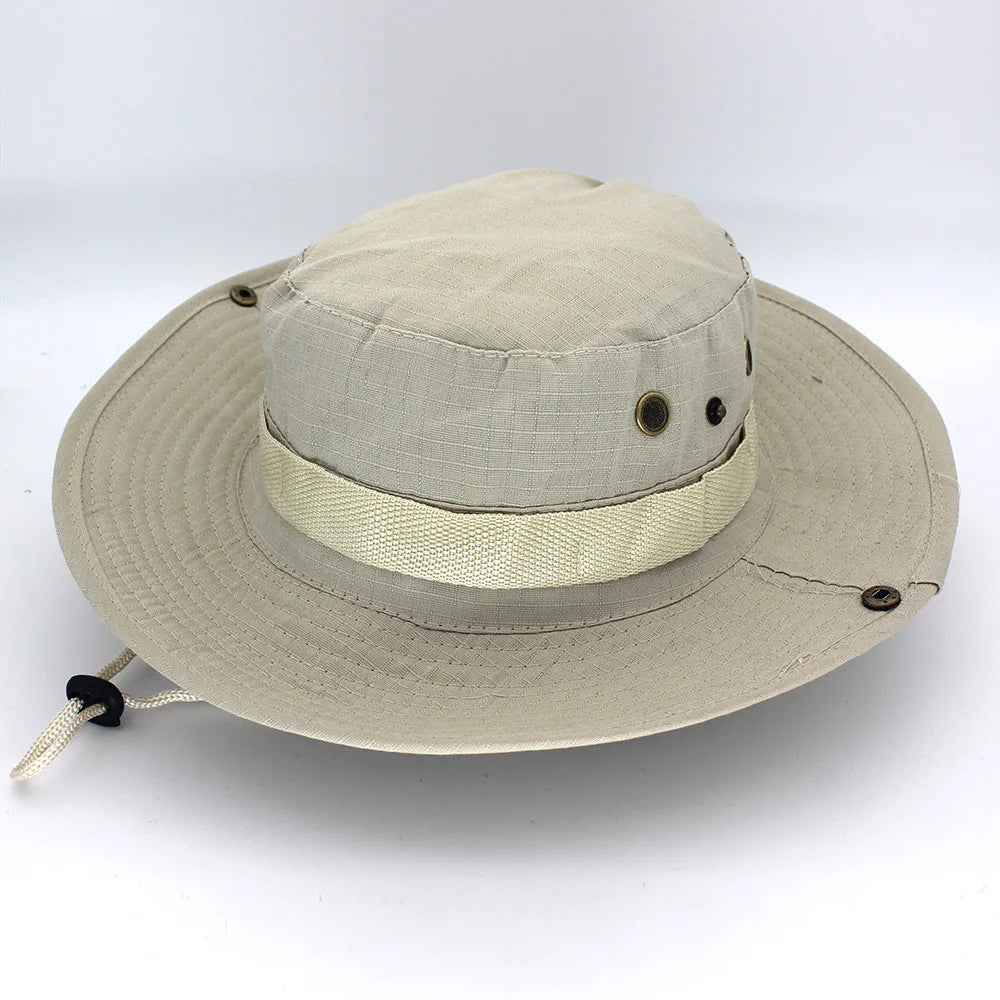 Camouflage Tactical Boonie Hat | UPF UV Protection Wide Brim | Hunting, Hiking & Safari