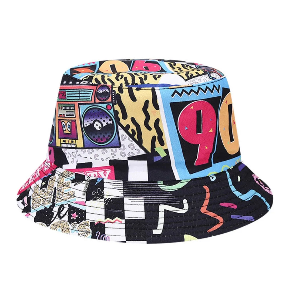 Ramen or Loco Prints for Outdoor Bucket Hats | Sun-Proof Fisherman Cap | Unisex