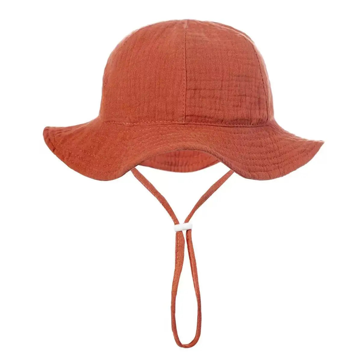 Baby Cotton Bucket Hat | Soft Sun Hat for Infants 3–12 Months | Unisex