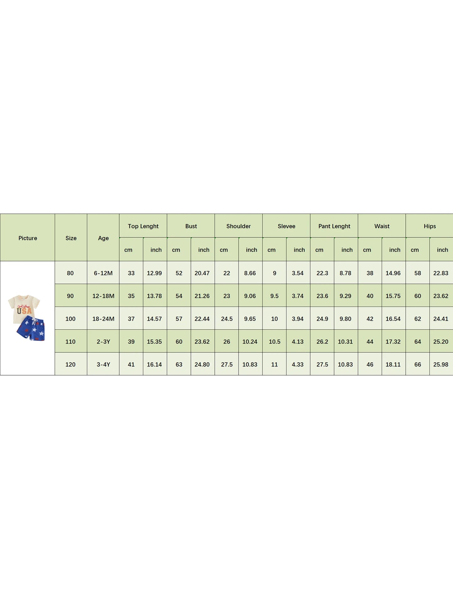 4th of July Baby Boys Outfit Adorable Letter Tractor Print Short Sleeve O Neck Jumpsuit Hat Elastic Waist Pants Set
