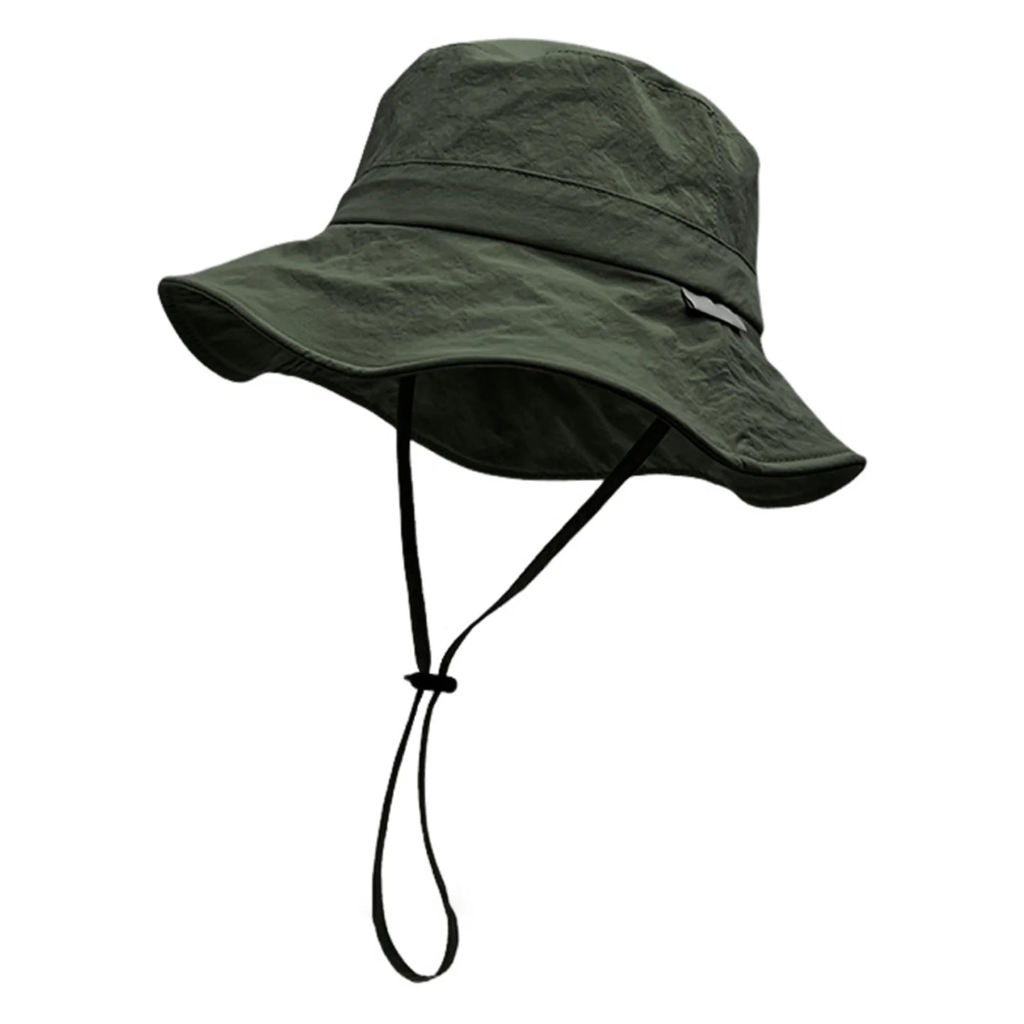 Classic Wide Brim Drawstring Bucket Hat | Breathable Outdoor Summer Hat | Unisex