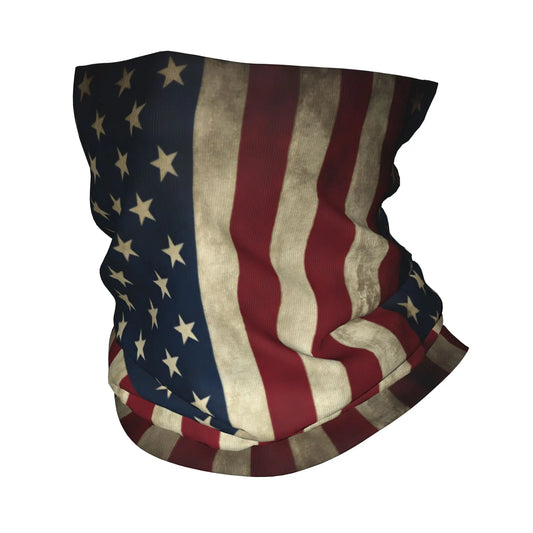 American Flag Bandana Neck Gaiter | Multifunctional Face Mask | Unisex