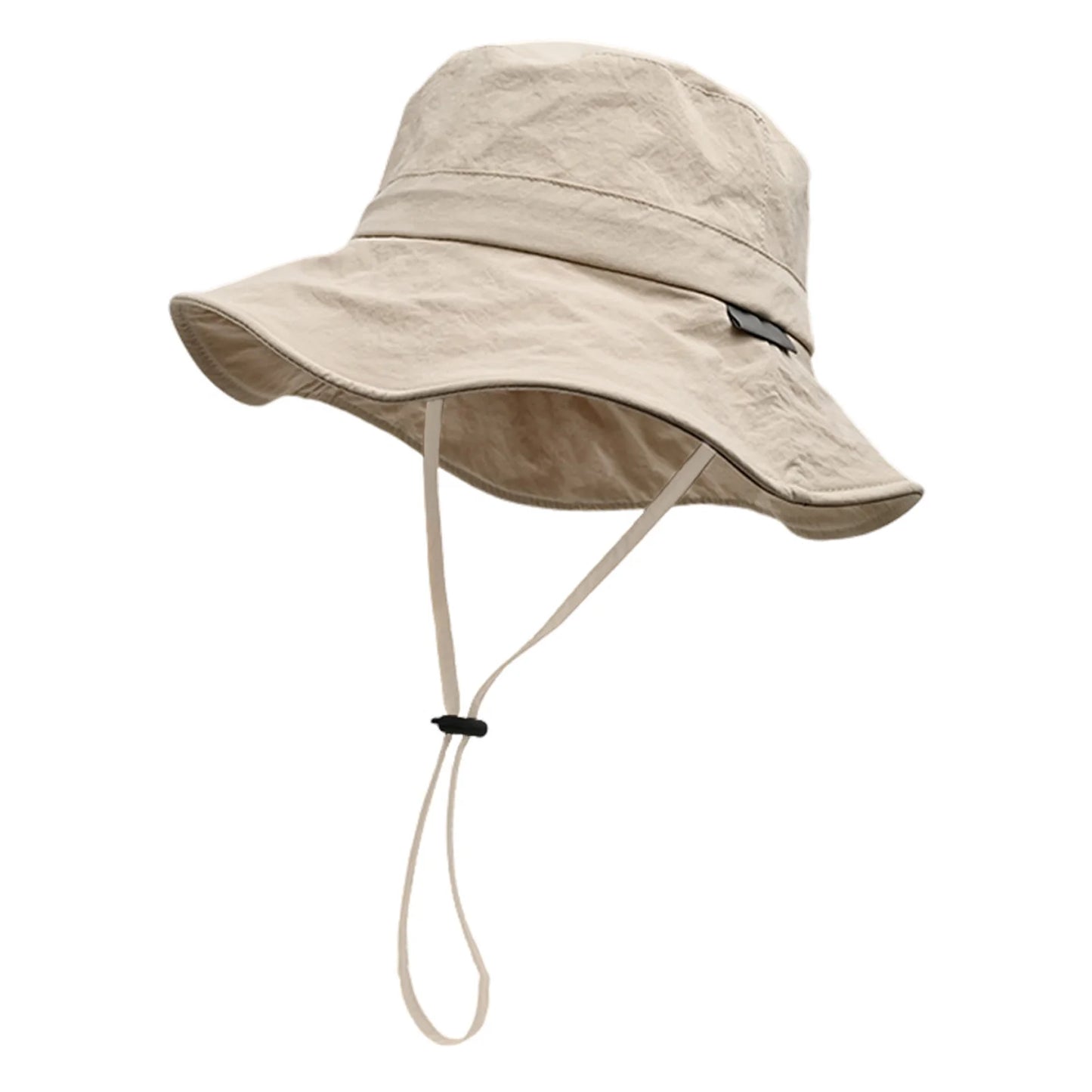 Classic Wide Brim Drawstring Bucket Hat | Breathable Outdoor Summer Hat | Unisex