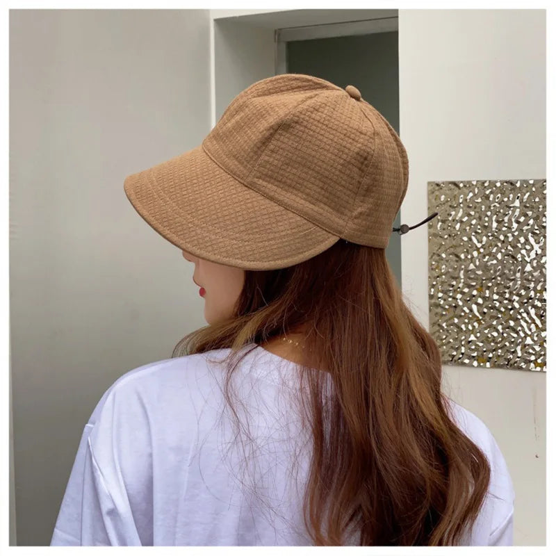 Women's Solid Color Bucket Hat | Casual Outdoor Sun Hat | Great Gift Idea
