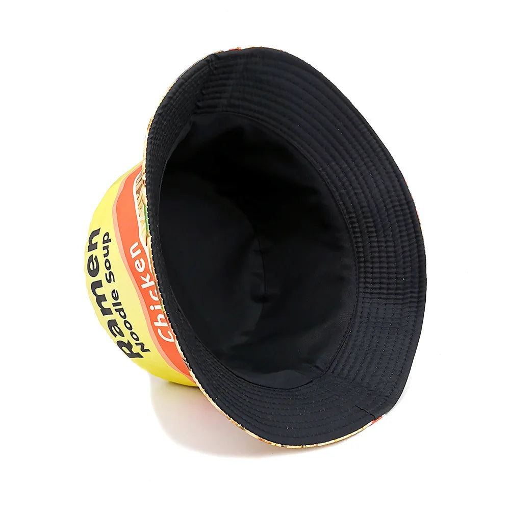 Ramen or Loco Prints for Outdoor Bucket Hats | Sun-Proof Fisherman Cap | Unisex